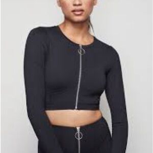 Good American Warrior zip jacket